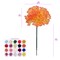 Artificial Carnation Picks, 5" Long, 3.5" Wide, Box of 200, Orange, Realistic Silk Flowers, Floral Picks, Parties & Events, Home & Office Decor, Floral Home by Artificial Flowers